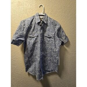 Duke’s Bark American Sportswear Men’s Shirt Size L Color Blue